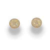 Ohrring "Monaco" GG 585/- 5 Brill. 0,0215ct tw/si beachsand®